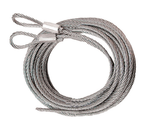 Prime-Line - GD52101 - 5.75 in. W x 12 in. L x 3/32 in. Dia. Carbon Steel Extension Cables