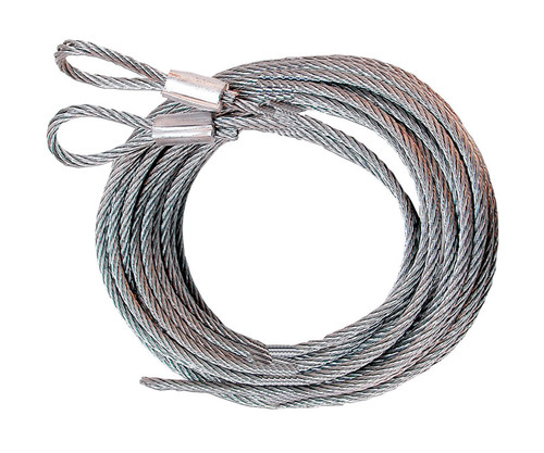 Prime-Line - GD52100 - 5.75 in. W x 12 ft. L x 1/8 in. Dia. Carbon Steel Extension Cables