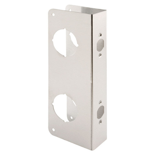 Prime-Line - U10539 - 10.875 in. H x 3.875 in. L Brushed Stainless Steel Stainless Steel Door Guard