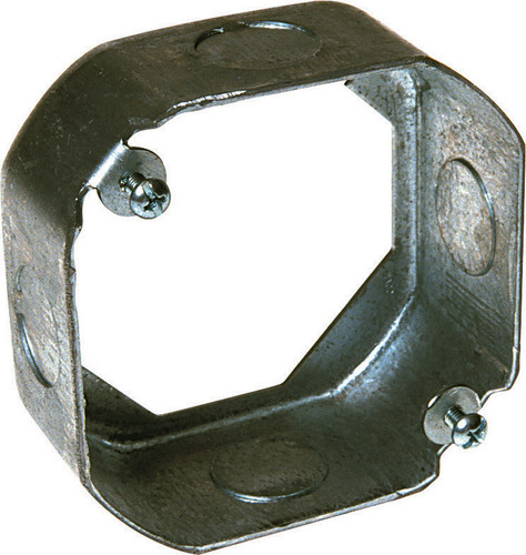 Raco - 128 - 4 in. Octagon Steel Junction Box Gray