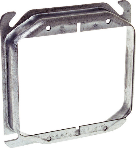 Raco - 8769 - Square Steel 2 gang Box Cover For Two Wiring Devices