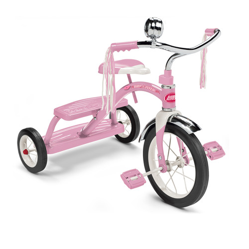 Radio Flyer - 33P - Girls 12 in. Dia. Tricycle Pink