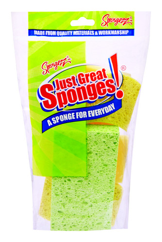 Regent - 15005 - Spongezz Just Great Sponges Medium Duty Sponge For All Purpose - 6/Pack