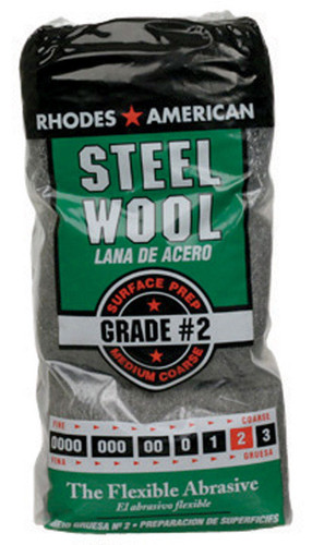 Rhodes American - 10121112 - 2 Grade Medium/Coarse Steel Wool Pad - 12/Pack