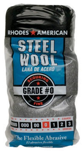 Rhodes American - 10121110 - 0 Grade Fine Steel Wool Pad - 12/Pack
