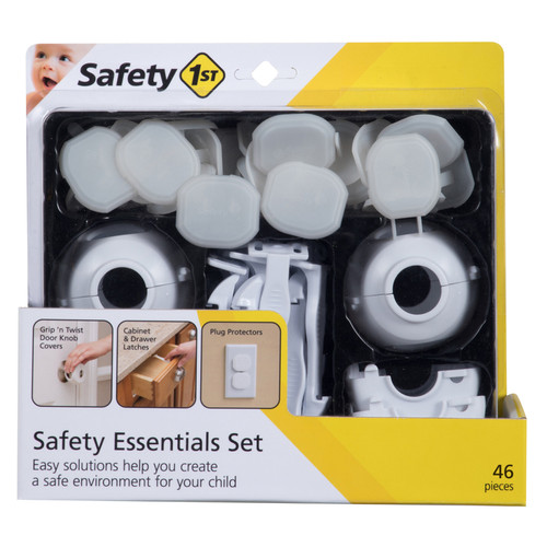 Safety 1st - HS267 - White Plastic Childproofing Kit 46/pc.