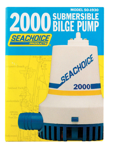 Seachoice - 19301 - 2000 gph Bilge Pump 12 volt