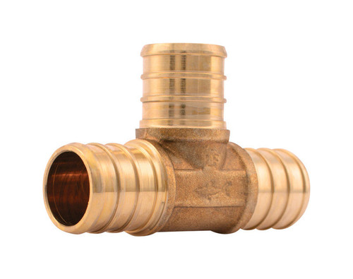 SharkBite - UC370LFA - 3/4 in. PEX x 3/4 in. Dia. PEX Brass Tee