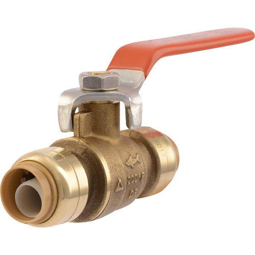 SharkBite - 22222-0000LFA - 1/2 in. Brass Push Fit Ball Valve