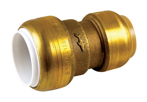 SharkBite - UIP4016A - Push to Connect 3/4 in. IPS x 3/4 in. Dia. IPS Brass Coupling