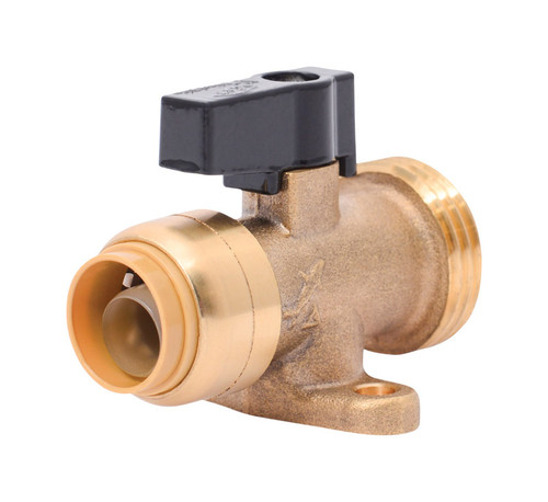 SharkBite - 25559LF - 3/4 in. PTC x 3/4 in. MIP Brass Washing Machine Valve