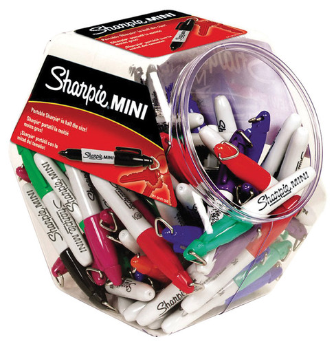Sharpie - 35111-0 - Mini Assorted Fine Tip Permanent Marker - 72/Pack