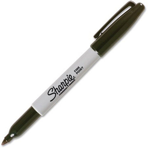 Sharpie - 35010 - Black Fine Tip Permanent Marker - 1/Pack