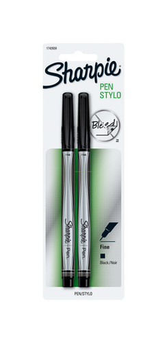Sharpie - 1742659 - Black Pen - 2/Pack