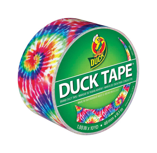Shurtape - 283268 - Duck 1.88 in. W x 10 yd. L Multicolored Love Tie Dye Duct Tape