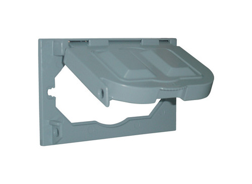 Sigma Electric - 14145 - Rectangle Plastic Multi-Use Cover For Wet Locations