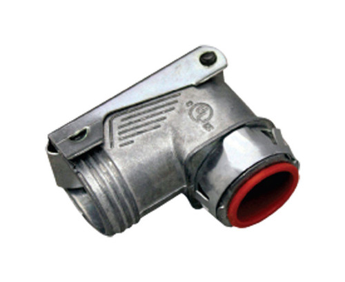 Sigma Electric - 49815 - ProConnex 3/8 in. Dia. Die-Cast Zinc Flex Angle Connector For AC, MC and FMC/RWFMC