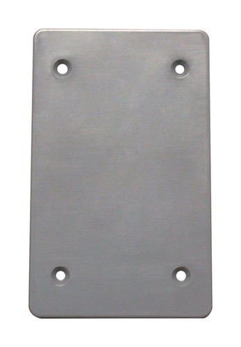 Sigma Electric - 14150 - Rectangle Plastic 1 gang Flat Box Cover For Wet Locations