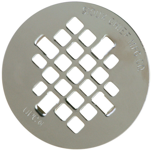 Sioux Chief - 827-2SPK1 - 4-14 in. Chrome Stainless Steel Shower Drain Strainer