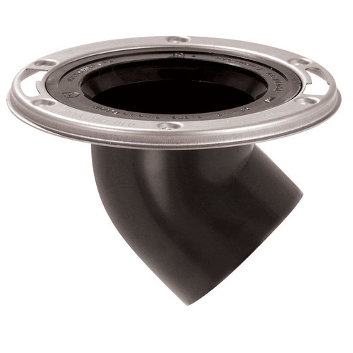 Sioux Chief - 889-45AM - DropKick ABS Offset Closet Flange 3 in.