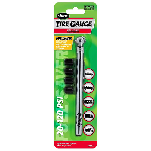 Slime - 2005-A - 20 psi 120 psi Pencil Tire Pressure Gauge