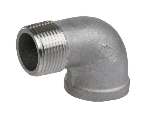 Smith-Cooper - 4638102070 - 1-1/2 in. FPT x 1-1/2 in. Dia. FPT Stainless Steel Street Elbow