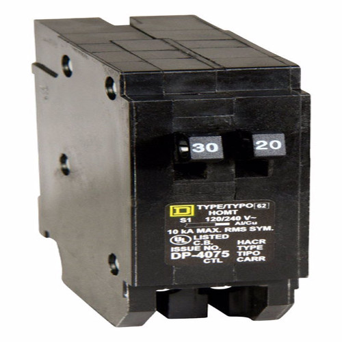 Square D - HOMT3020CP - 120/240 amps Plug In Single Pole Circuit Breaker