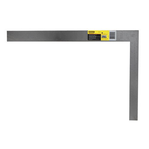 Stanley - 45-910 - 24 in. L x 16 in. H Steel English Rafter Square Gray