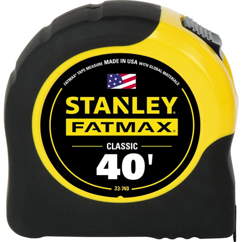 Stanley - 33-740L - FatMax 40 ft. L x 1.25 in. W Tape Measure - 1/Pack