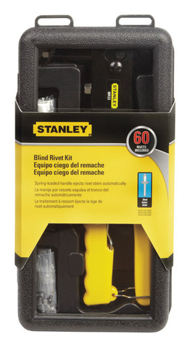 Stanley - STHT72179 - Steel Blind Rivet Tool Kit Yellow 60/pc.