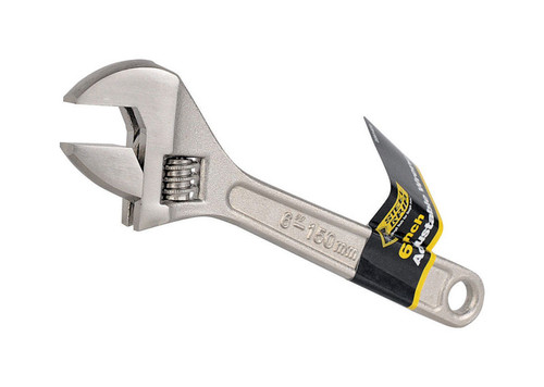 Steel Grip - 2251429 - 6 in. L Adjustable Wrench 1/pc.