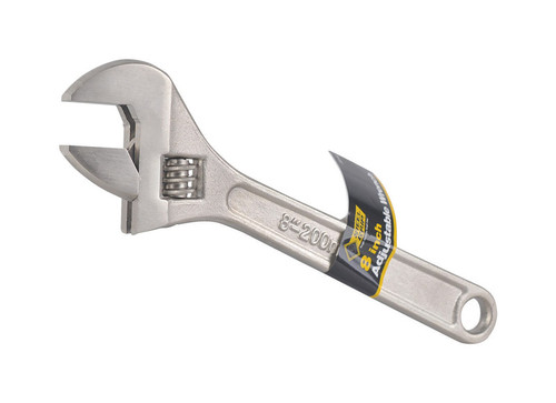 Steel Grip - 2251445 - 8 in. L Adjustable Wrench 1/pc.