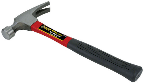 Steel Grip - 2258499 - 16 oz. Smooth Face Rip Hammer Fiberglass Handle