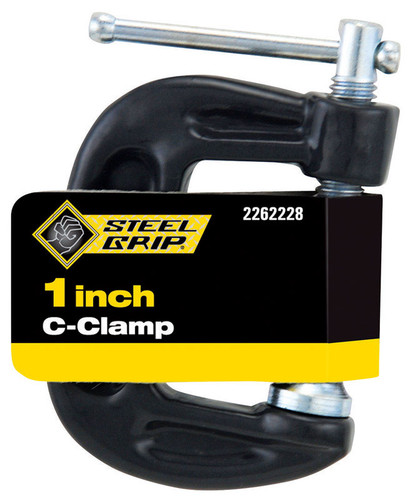 Steel Grip - 2262228 - 1 in. Adjustable C-Clamp 1/pc.