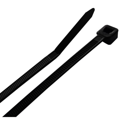 Steel Grip - 75S-280-11-UVC - 11 in. L Black Cable Tie - 100/Pack