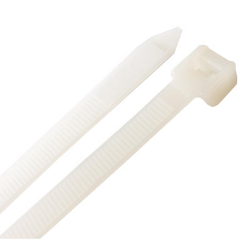 Steel Grip - EHD-450-18-N10 - 18 in. L White Cable Tie - 10/Pack