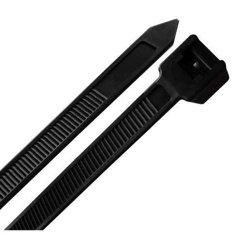 Steel Grip - EHD-610-24-UV10 - 24 in. L Black Cable Tie - 10/Pack