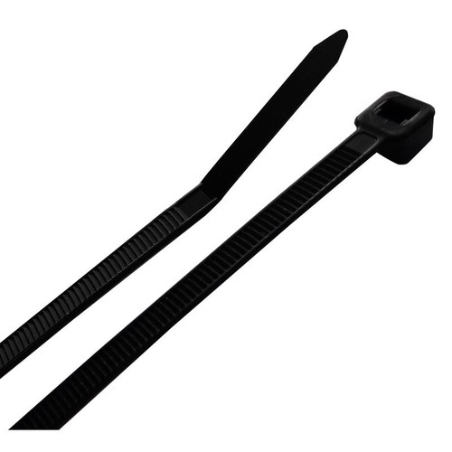 Steel Grip - M-100-4-UV40 - 4 in. L Black Cable Tie - 40/Pack