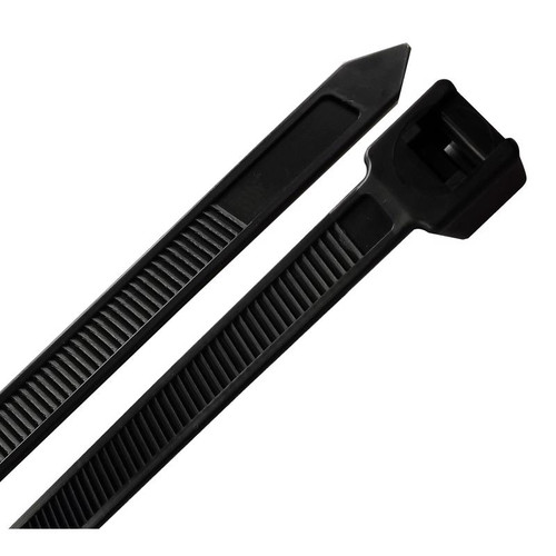 Steel Grip - EHD-450-18-UV10 - 18 in. L Black Cable Tie - 10/Pack
