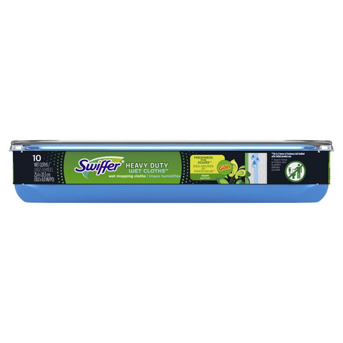 Swiffer - 76471 - 10 in. W x 8 in. L Wet Cloth Mop Pad - 10/Pack