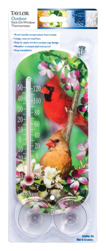 Taylor - 5204 - Bird Design Tube Thermometer Plastic