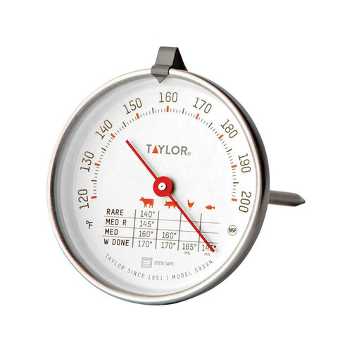 Taylor - 5939N - Instant Read Analog Meat Thermometer