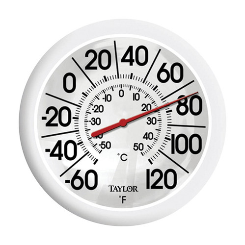 Taylor - 5650 - Dial Thermometer Plastic White