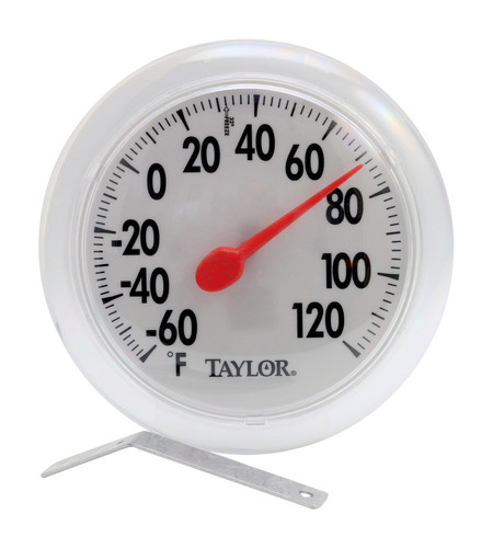 Taylor - 5630 - Dial Thermometer Plastic White