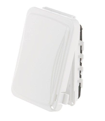 TayMac - MM110W - Rectangle Plastic 1 gang Receptacle Box Cover For Protection from Weather