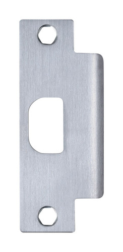 Tell - CL100218 - Satin Silver Stainless Steel Strike Plate - 1/Pack