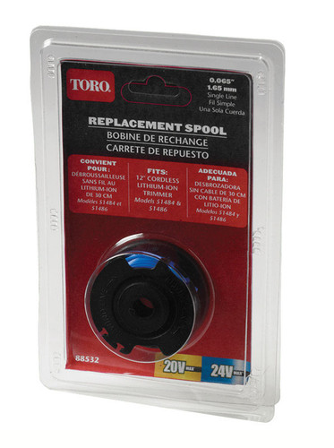 Toro - 88532 - .065 in. Dia. x 12 ft. L Replacement Line Trimmer Spool
