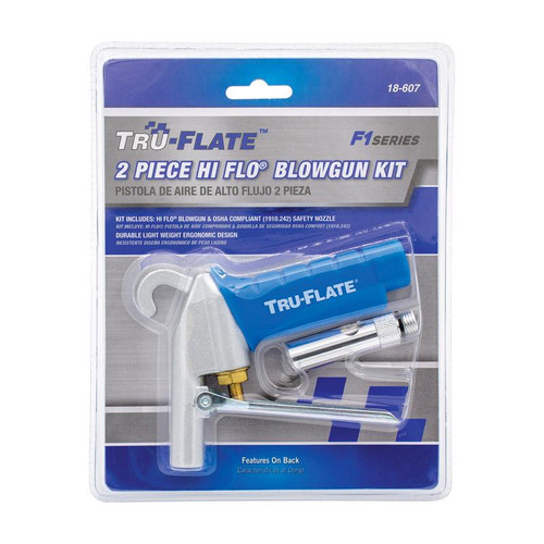 Tru-Flate - 18-607 - Aluminum Air Blow Gun 1/4 in. FNPT