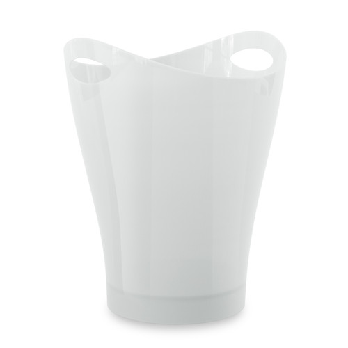 Umbra - 082857-661 - Garbino 2.25 gal. White Plastic Contemporary Wastebasket