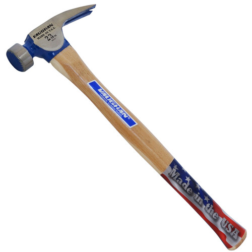 Vaughan - CF1 - 23 oz. Milled Face California Framing Hammer 17 in. Hickory Handle